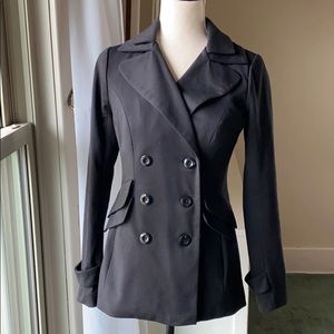 Candies blazer jacket double breasted coat black S